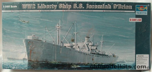 Trumpeter 1/350 SS Jeremiah O'Brien WW2 Liberty Ship, 05301 plastic model kit